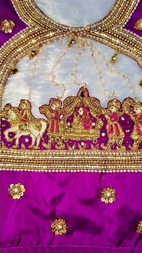 pallaku design bridal blouse design/kkbrothers Aari Fashion #aarionlineclass