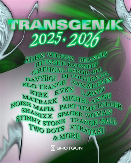 Transgenik | 👽 Nous sommes super excited de vous dévoiler aujourd’hui la programmation de la saison 2025-2026 de Transgenik ! 👽 👾Dès aujourd’hui, vous... | Instagram
