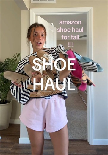 amazon shoe haul for fall !!!⭐️ literally obsessed with all of them. #trendy #fallfinds #amazonfinds #haul #amazon @Amazon @Amazon Fashion