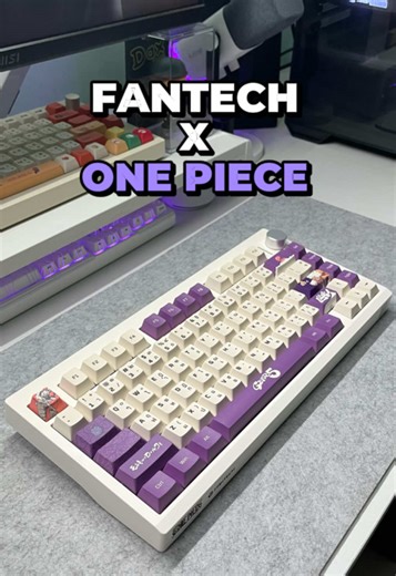 Fantech x One Piece: คีย์บอร์ดเกมมิ่งลายวันพีช