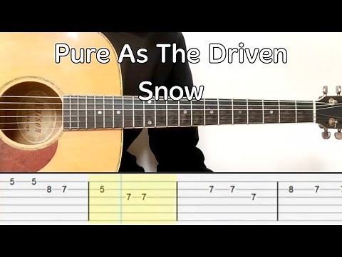 Rachel Zegler - Pure As The Driven Snow (Easy Guitar Tutorial Tabs)
