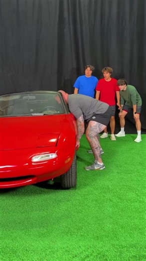 "Can The World’s Strongest Man Flip A Car? 💪🚗😱 (WE DIDN’T EXPECT THIS)"