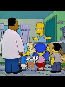 Bart's cereal contained a piece of metal #cartoon #simpsons #shorts