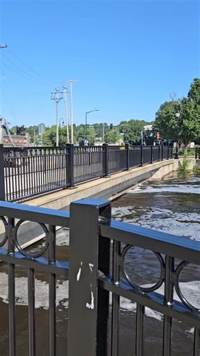 Fox River in Waukesha, Wis. | 9:45 a.m. on Aug. 13. | The Waukesha Freeman