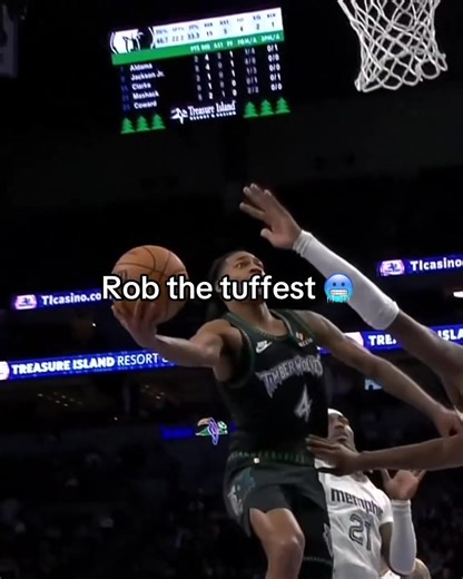 #RobDillingham getting busy 😮‍💨 #NBA #Timberwolves #basketball | Rob Dillingham