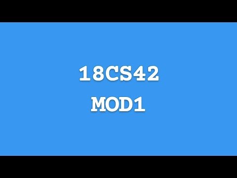 18CS42 MODULE 1 DESIGN AND ANALYSIS OF ALGORITHMS (DAA) | VTU 4th SEM CSE