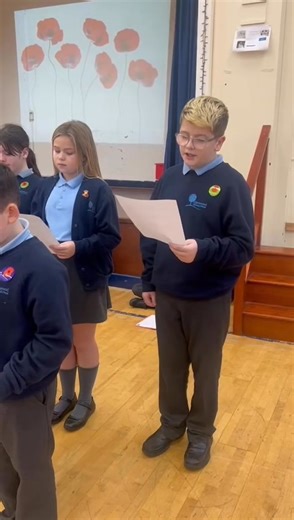 The Glenwood Scholars singing Abide with me at our Remembrance Service. #Commitment #Remembrance | Glenwood Primary School