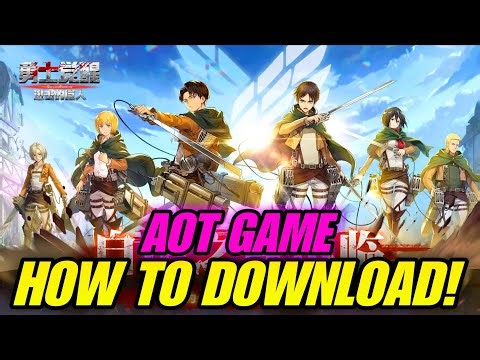 YOU CAN DOWNLOAD ATTACK ON TITAN GAME LIKE THIS!