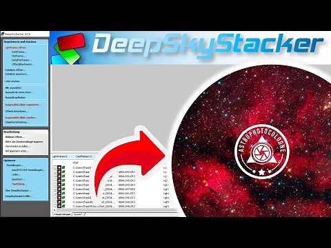 Deep Sky Stacker Anleitung 2022 // Tutorial zum stacken von DeepSky Fotos mit DSS 4.2.6