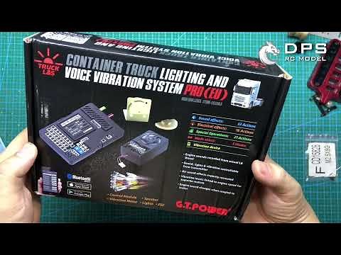 Introducing new product container truck lighting and voice vibration system pro (EU)