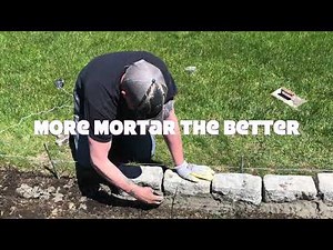How to Install Cobblestone Edging for Garden Beds