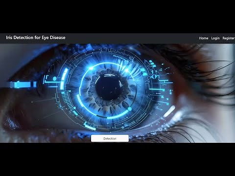 Iris Detection for Eye Disease Using Machine Learning And Flask Web Application || Python Project ||