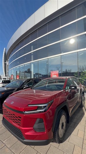 2026 RAV4 XLE Ruby Flare Pearl Red
