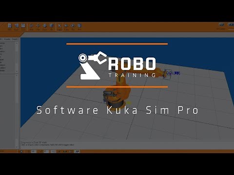 KUKA Sim Pro: ejemplo de programación y simulación de un robot industrial