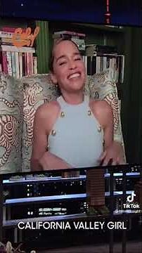 Emilia Clarke performs good for you on the tonight show with Jimmy fallon