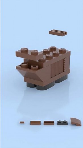 LEGO Nano Sandcrawler 🌌 Tiny Jawa Ride with Huge Star Wars Vibes! 🛠️✨#lego