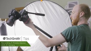 So you insist recording your tablet screen the old fashioned way, eh? Here’s how to make it look great! #TechSmithTips | TechSmith