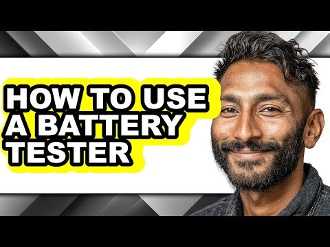 How to Use a Battery Tester - Step by Step