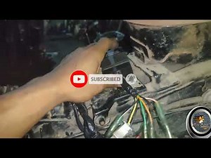 Cara pasang CDI crypton 4st-85540-00 di motor yamaha Vega R Lama sampai mesin hidupkan..
