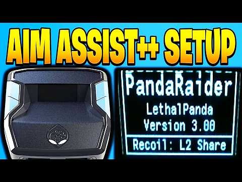 PANDA Raiders Cronus Zen Extra Aim Assist Script Setup