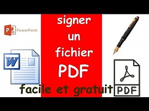 La technique GRATUITE pour SIGNER un document en PDF en 2025