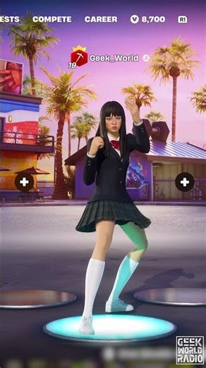 Gogo Yubari Kill Bill Emotes #fortnite #emote #emotes #killbill #gaming #shorts #videogames