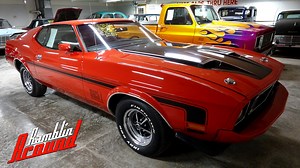 1973 Ford Mustang Mach 1 - 351 Cleveland V8 Q-code, Four-speed, at Country Classic Cars in Staunton, IL. Thanks for taking a look, we appreciate it! | Ramblin Around TV