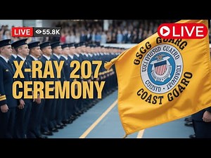 Watch USCG X-Ray 207 Graduation Ceremony | November 14, 2025 | United States Coast Guard Bootcamp