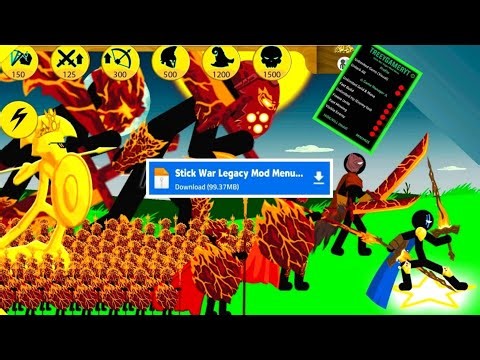 Stick War Legacy MOD MENU VIP! | New Update - UNLIMITED Gold & Gems!🤫