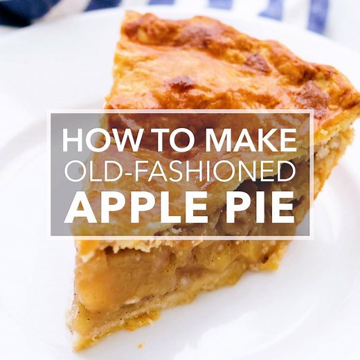 207K views · 241 reactions | The Best Homemade Apple Pie! With a flaky, buttery crust and an apple pie filling with sliced apples, sugar, spices, and vanilla! Full recipe here: https://www.simplyrecipes.com/recipes/old_fashioned_apple_pie/ | Simply Recipes | Facebook