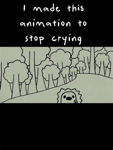 hedgehog animation #shorts #art #drawing #animation #hedgehog #nature #tree #wood