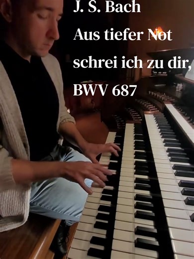 Bach's Sublime Counterpoint in Cathedral Darkness