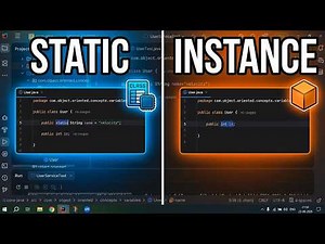 Stop confusing static and instance variables