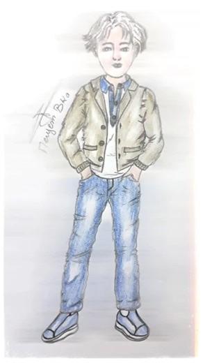 Comment dessiner et colorier des vêtements sur mannequin