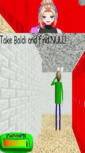 Baldi Doesn't Look ok😅 #shorts #gaming