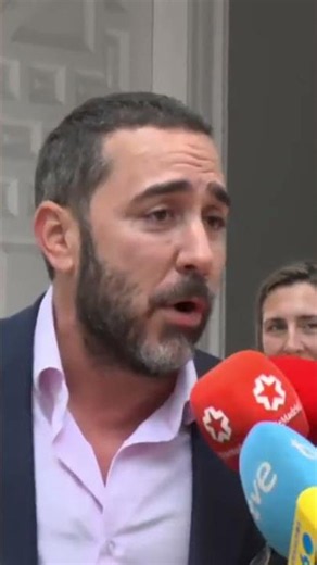 "I am satisfied": Aldama's first words after hearing the sentence