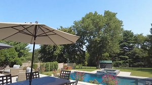 11 reactions | Elevating this property with a Techo Bloc Blu60 patio and pool deck in Shale Grey with a Chocolate Brown border, and a Techo Bloc Villagio walkway in Shale Grey and Chocolate Brown. Plus, Brandon Wall Shale Grey retaining walls and steps for the perfect touch! Techo-Bloc Electrical Plus #hardscaping #Burkholderlandscaping #dreambackyard #backyardgoals #techobloc | Burkholder Brothers | Facebook