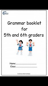3.4K views · 35 reactions | #booklet #grammar #worksheets #teacher #english #5thgrade | Sheets Database | Facebook