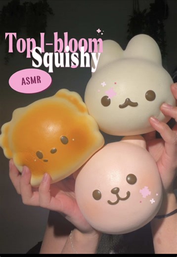Best texture everrr!!! @【公式】株式会社ブルーム iBloom Official Use code “TENAPOPS” for 5% OFF on your i-bloom purchase! Link is in my bio 💗 Free shipping for orders over 10,000 yen 🥰 #squishy #ibloom #squishycollection #asmr