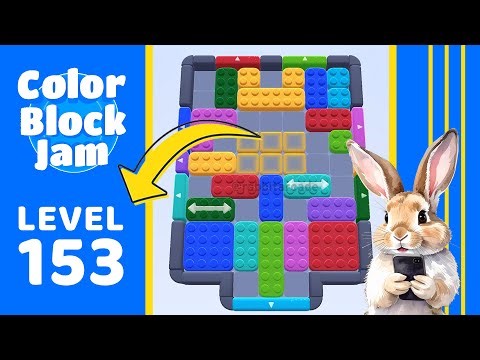 Color Block Jam Level 153 Solution Walkthrough