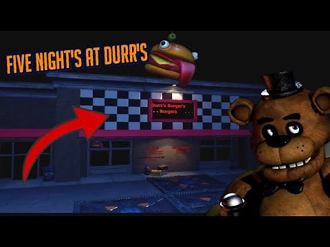 FIVE NIGHTS AT FREDDY'S IN FORTNITE FULL GAMEMODE! "ISLAND CODE" in description