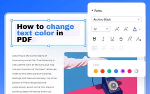 4 Methods to Change Text Color in PDF on Windows, Mac, and Online