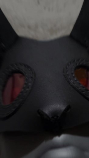 Artisan Leather Bunny Mask for Cosplay & Roleplay