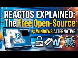 ReactOS Explained: The Free Open-Source Windows Alternative