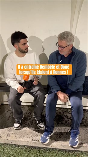 We've found Désiré Doué's very first coach in Rennes!