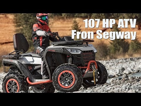 Segway ATVs, 107 HP 1000, Hybrid 570, and More! First Look