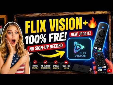🔥 FLIX VISION IS BACK! NEW UPDATE | Install on FireStick & Android TV (2026)