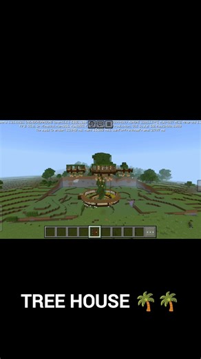 MINECRAFT TREE HOUSE #minecraft #minecraftshorts #house #gameplay #ytshorts #viralshort