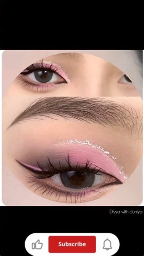 “Shimmer Eyeshadow Tutorial ✨💖” #EyeMakeup #MakeupLook #GlamEyes #ShimmerMakeup #EyeTutorial #song