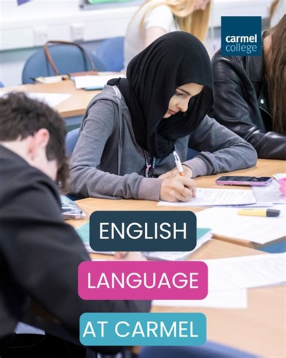Thinking about A Level English Language at Carmel? Hear directly from our students about what makes the course so engaging, from analysing real-world texts like adverts, newspapers and social media to exploring topics such as child language, power and journalism. Discover the support they receive, the skills they develop in original writing and analysis, and how the course links to their future ambitions. 🎥 Watch the full student videos on our YouTube channel - https://www.youtube.com/@Carmel_C